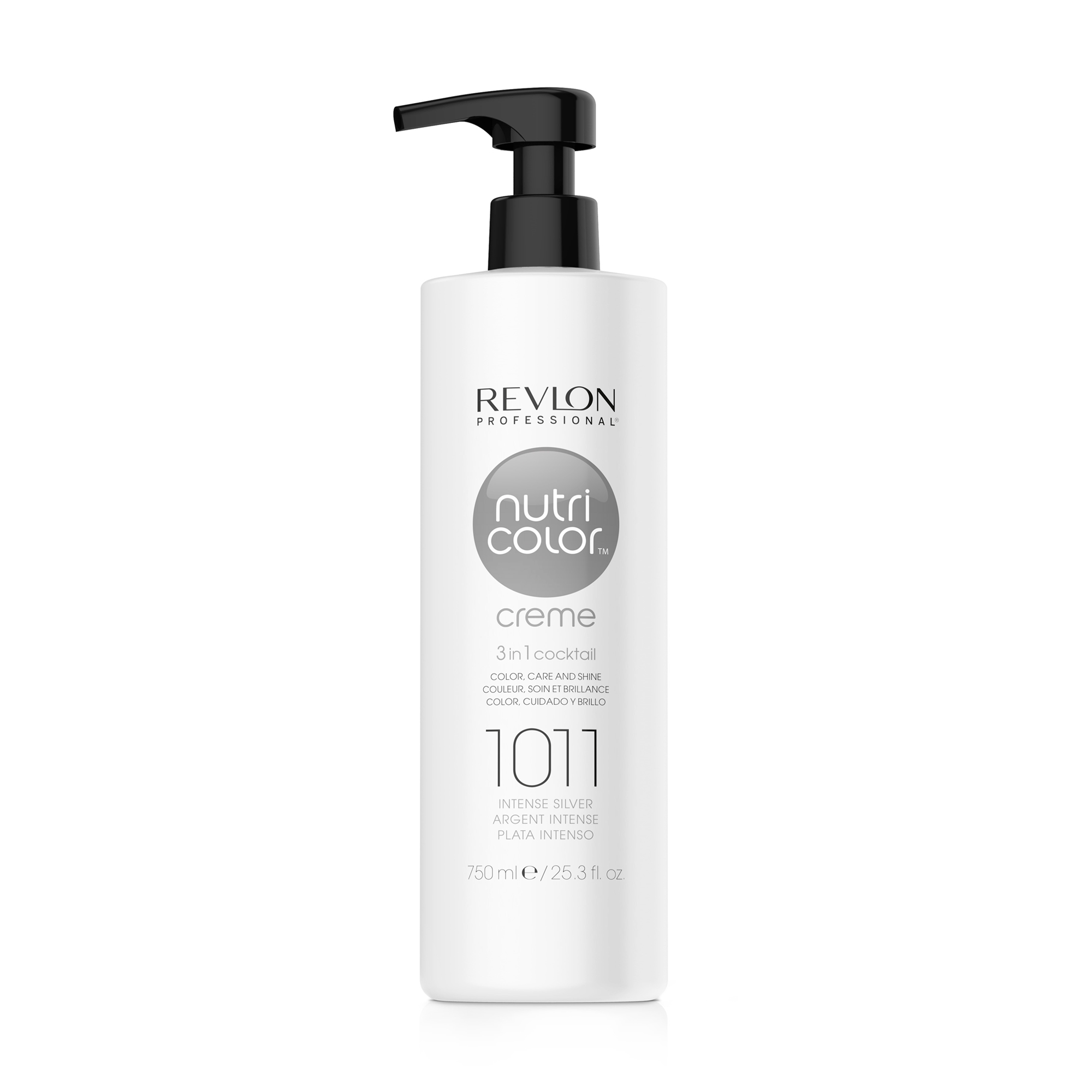 Уцінка! Тонувальна маска для волосся Revlon Professional Nutri Color Creme 1011 Intensive Silver, 750 мл